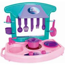 Cozinha Infantil Lisy Com Acessórios 17 Peças - Super Toys
