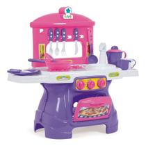 Cozinha Infantil Mini Chef Rosa c/ Água - Tateti - Calesita