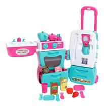 Cozinha Infantil Mobility Chef Com Acessórios Calesita