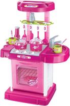 Cozinha Infantil Play Chef com Som e Luz - Rosa Cozinha Infantil Play Chef com Som e Luz - Rosa
