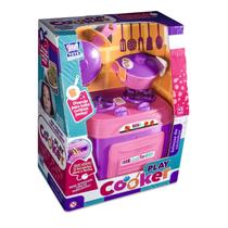 Cozinha Infantil Play Cooker Fogãozinho Rosa - Zuca Toys