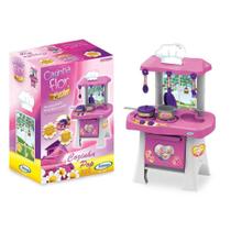 Cozinha Infantil Pop Casinha Flor Rosa Ref. 0454.3 Xalingo