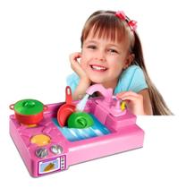 Cozinha Infantil Rosa Com Pia E Torneirinha Saí Água Verdade 617 Cozinha Infantil Rosa Com Pia E Torneirinha Saí Água Verdade 617