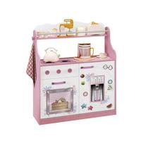 Cozinha Infantil Rosa Porta Brinquedos Kitchen Móveis Estrela