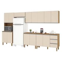 Cozinha Isabela 6 Peças Amêndoa Off White Cozinha Isabela 6 Peças Amêndoa Off White