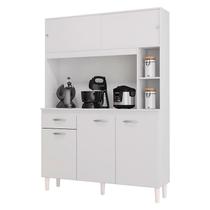 Cozinha Kit Duda 120 cm Branco Poquema Cozinha Kit Duda 120 cm Branco Poquema