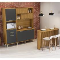 Cozinha Loft Imperatriz Ilha Gourmet Ripado 100% Mdf Cozinha Loft Imperatriz Ilha Gourmet Ripado 100% Mdf