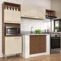 Cozinha Malu 6 Portas para Forno com Nicho