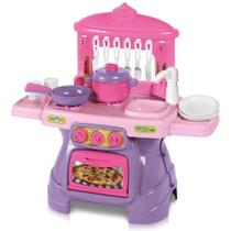 Cozinha Mini Chef Rosa com Agua e Forno 0317 Ta Te Ti