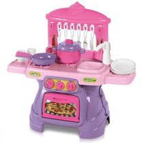 Cozinha Mini Chef Rosa com Agua e Forno 0317