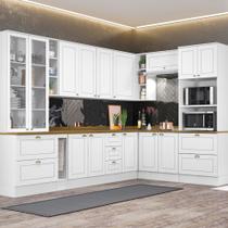 Cozinha Modulada 10 peças 14 portas 7 gavetas S/ Tampo Americana Henn Cozinha Modulada 10 peças 14 portas 7 gavetas S/ Tampo Americana Henn