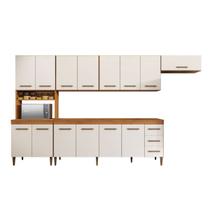 Cozinha Modulada 14 Portas 3 Gavetas Atenas Kaiki Móveis Cozinha Modulada 14 Portas 3 Gavetas Atenas Kaiki Móveis