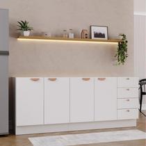 Cozinha Modulada 2 Peças 2 Balcões Arizona CabeCasa MadeiraMadeira