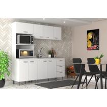 Cozinha Modulada 3 Peças Ipanema Branco Cozinha Modulada 3 Peças Ipanema Branco