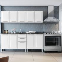 Cozinha Modulada 4 Peças 10 Portas 2 Gavetas com Tampo Itatiaia Tarsila Cozinha Modulada 4 Peças 10 Portas 2 Gavetas com Tampo Itatiaia Tarsila