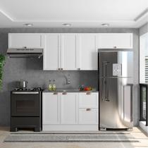 Cozinha Modulada 4 Peças 7 Portas 2 Gavetas com Balcão para Pia Unna Yescasa