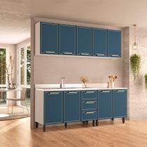 Cozinha Modulada 4 Peças sem Pia Amara Politorno Móveis