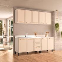 Cozinha Modulada 4 Peças sem Pia Amara Politorno Móveis