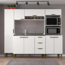 Cozinha Modulada 4 Peças sem Pia Carol J Carvalho Cozinha Modulada 4 Peças sem Pia Carol J Carvalho