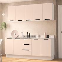 Cozinha Modulada 4 Peças sem Pia e Rodapé Maeena Politorno