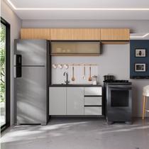 Cozinha Modulada 5 Peças 4 Aéreos 1 Balcão Nara CabeCasa MadeiraOriginals Cozinha Modulada 5 Peças 4 Aéreos 1 Balcão Nara CabeCasa MadeiraOriginals