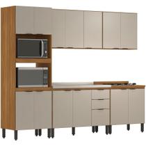 Cozinha Modulada 5 Peças Fhr001 Amendola Nude Prime Demobile