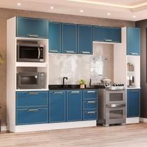 Cozinha Modulada 5 Peças sem Pia e Rodapé Amara Politorno