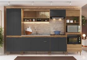 Cozinha Modulada 6 Peças 315,8cm com torre forno linha Veneza VE0060 Delmarco