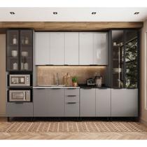 Cozinha Modulada 6 Peças sem Pia Lumina Telasul