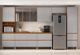 Cozinha Modulada 7 Peças 13 Portas 7 Gavetas Nicho p/Forno MDF Dodradiça Slow Motion Lúmina Itatiaia Marrom/Cinamomo/Fendi Cozinha Modulada 7 Peças 13 Portas 7 Gavetas Nicho p/Forno MDF Dodradiça Slow Motion Lúmina Itatiaia Marrom/Cinamomo/Fendi