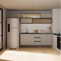 Cozinha Modulada 7 Peças 5 Aéreos 2 Balcões Nara CabeCasa MadeiraOriginals