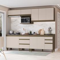 Cozinha Modulada 7 Peças com Tampo em MDF Connect Henn