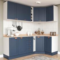 Cozinha Modulada 8 Peças 3 Aéreos 3 Balcões Adega e Toalheiro Arizona CabeCasa MadeiraOriginals