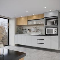 Cozinha Modulada 8 Peças 4 Aéreos 3 Balcões 1 Torre Quente Nara CabeCasa MadeiraOriginals Cozinha Modulada 8 Peças 4 Aéreos 3 Balcões 1 Torre Quente Nara CabeCasa MadeiraOriginals