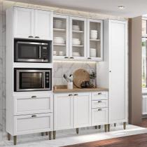 Cozinha Modulada Ambiente Classy Composição 13 Branco - Thb Cozinha Modulada Ambiente Classy Composição 13 Branco - Thb