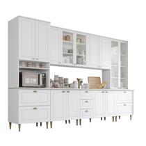 Cozinha Modulada Americana 08 Branco - Henn