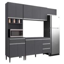 Cozinha Modulada Andréia 5 Peças 240cm - AJL Móveis