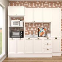 Cozinha Modulada Aurora 235cm Clássica Completa Provençal
