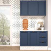 Cozinha Modulada Aurora Provençal 120cm Conjunto Clássico Cozinha Modulada Aurora Provençal 120cm Conjunto Clássico