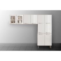 Cozinha Modulada Bertolini Evidence 3 Peças Branco Cozinha Modulada Bertolini Evidence 3 Peças Branco