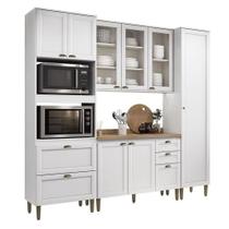 Cozinha Modulada Classy Composição 13 Branco - Thb Cozinha Modulada Classy Composição 13 Branco - Thb