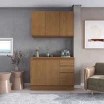 Cozinha Modulada Compacta 120cm 05 Portas 3 Gavetas Ciela Kappesberg