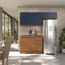 Cozinha Modulada Compacta 200cm 06 Portas 3 Gavetas Ciela Kappesberg