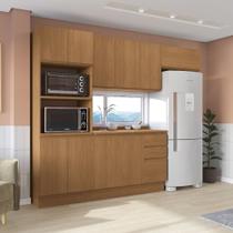 Cozinha Modulada Compacta 270cm 10 Portas 3 Gavetas Ciela Kappesberg