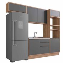 Cozinha Modulada Compacta, 4 Peças 100% MDF Herval Ten