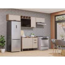 Cozinha Modulada Compacta 4 Peças sem Tampo Aspen Luciane Móveis Cozinha Modulada Compacta 4 Peças sem Tampo Aspen Luciane Móveis