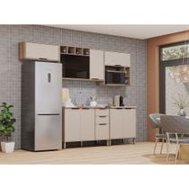 Cozinha Modulada Compacta 5 Peças sem Tampo Aspen Luciane Móveis Cozinha Modulada Compacta 5 Peças sem Tampo Aspen Luciane Móveis
