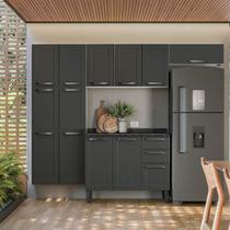 Cozinha Modulada Compacta em Aço 4 Peças 13 Portas 2 Gavetas Florençe Itatiaia Cozinha Modulada Compacta em Aço 4 Peças 13 Portas 2 Gavetas Florençe Itatiaia