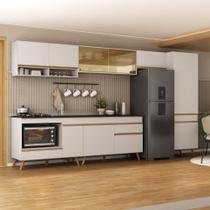 Cozinha Modulada Completa 357cm 6 Peças Veneza Multimóveis Cozinha Modulada Completa 357cm 6 Peças Veneza Multimóveis