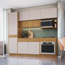 Cozinha Modulada Completa 6 Peças com Rodapé e Tampo Organic Cozinha Modulada Completa 6 Peças com Rodapé e Tampo Organic
